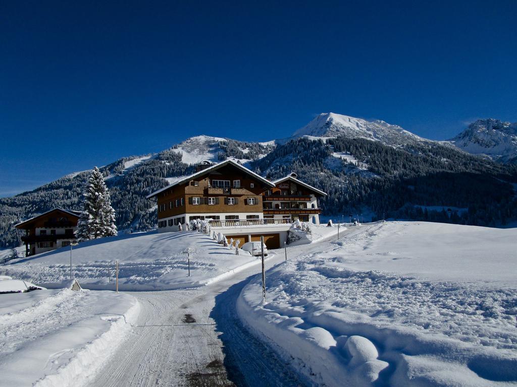 Gaestehaus Mathies Hotel Mittelberg Exterior foto